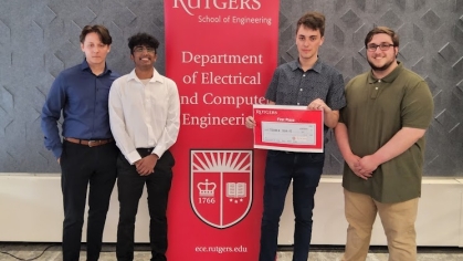 1st place and tie for best research
