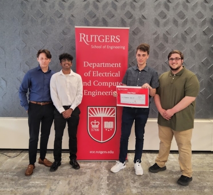 1st place and tie for best research