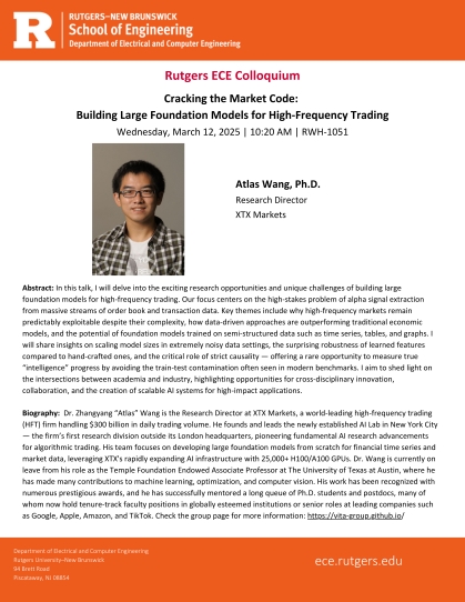 Dr. Atlas Wang