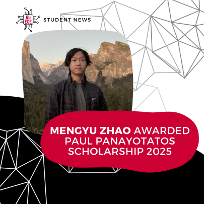 Panayotatos Scholarship 2025 - Mengyu Zhao